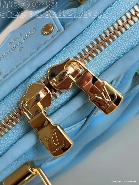 Official oldcobbler LOUIS Nano VUITTON Alma-18*12*8cm 0624